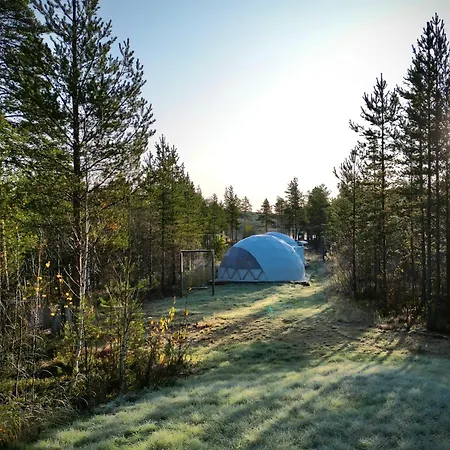 Private Jacuzzi Igloo Bedroom In Aurora Lounge With Shared Sauna And Pet Friendly *