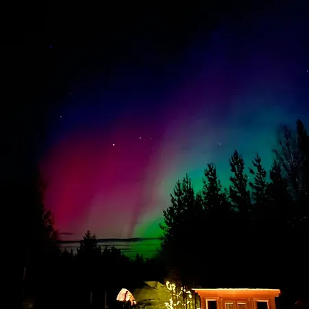 Campo de lujo Pandomes Aurora Igloo *