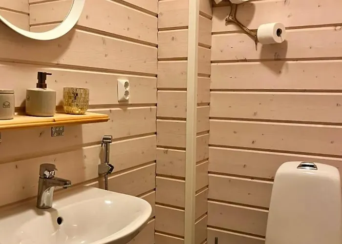 Luksustelt Private Jacuzzi Igloo Bedroom In Aurora Lounge With Shared Sauna And Pet Friendly Rovaniemi